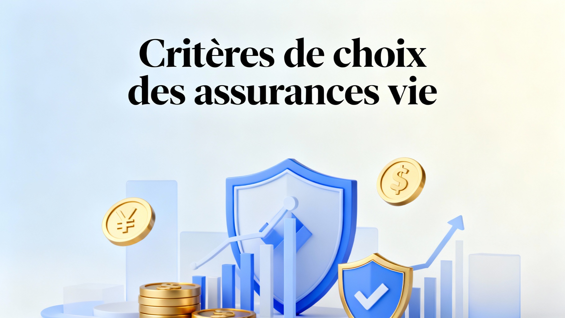 Critères de choix des assurances vie