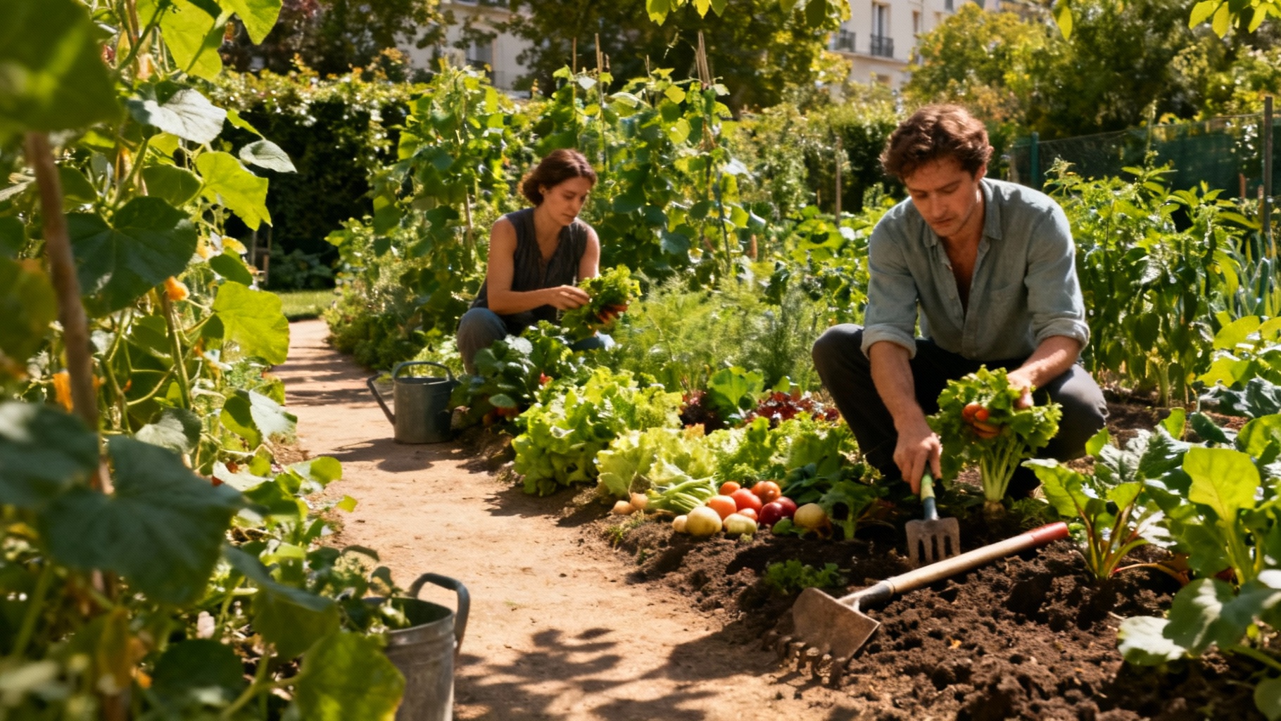 Découvrez le potager de levallois : un été au jardin
