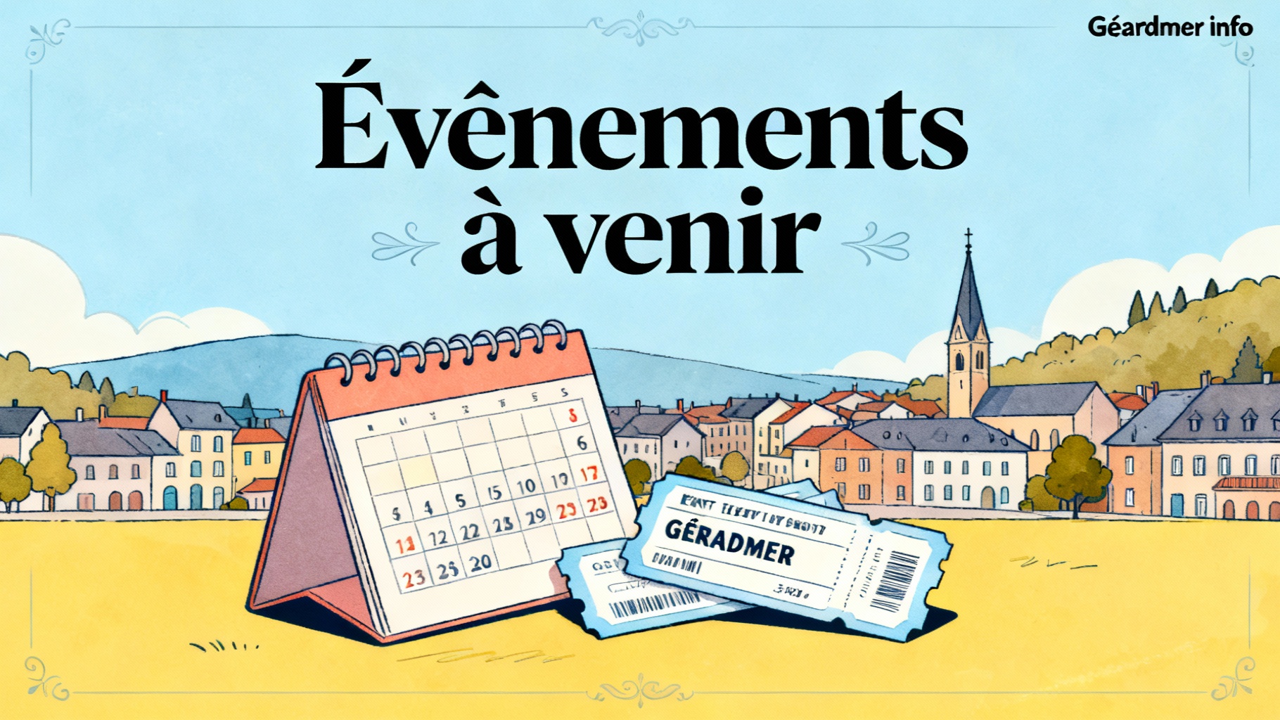 Événements à venir