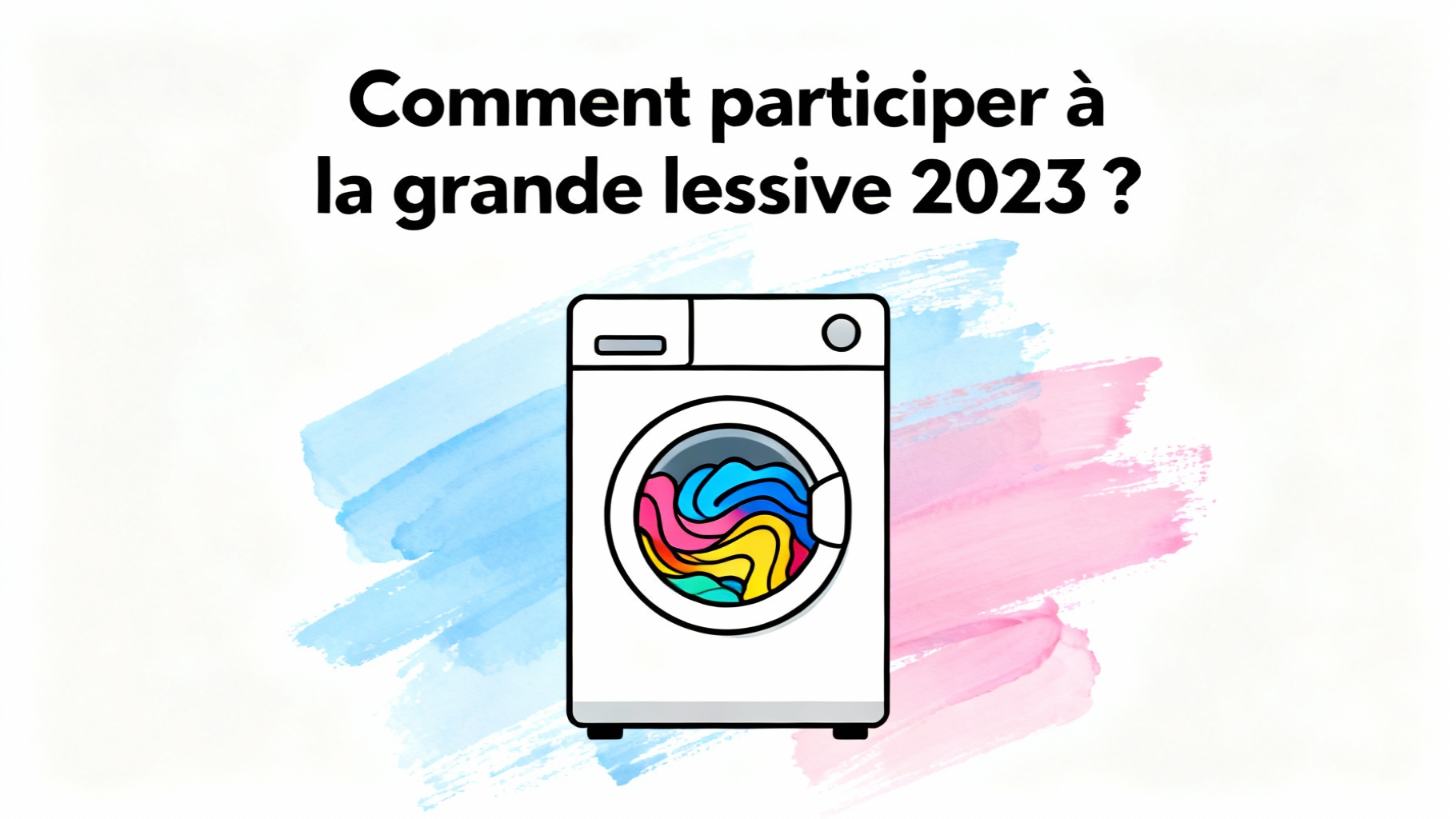 Comment participer à la grande lessive 2023 ?