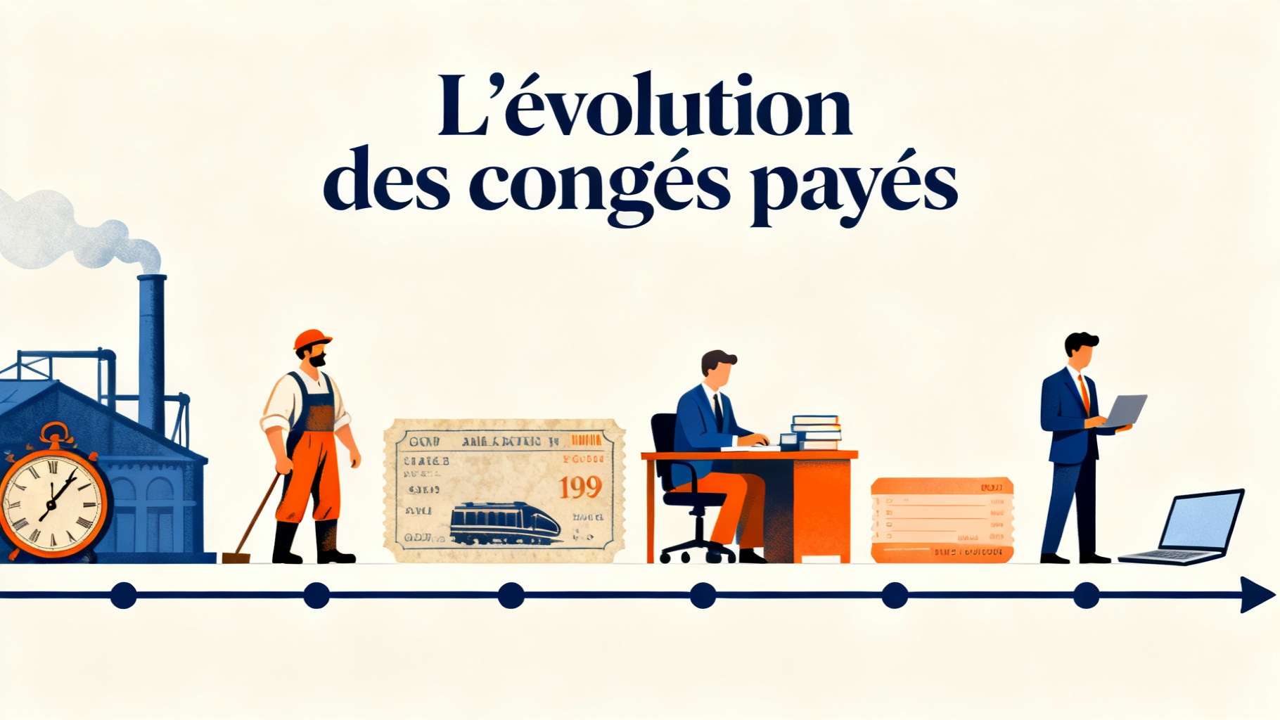 L’évolution des congés payés