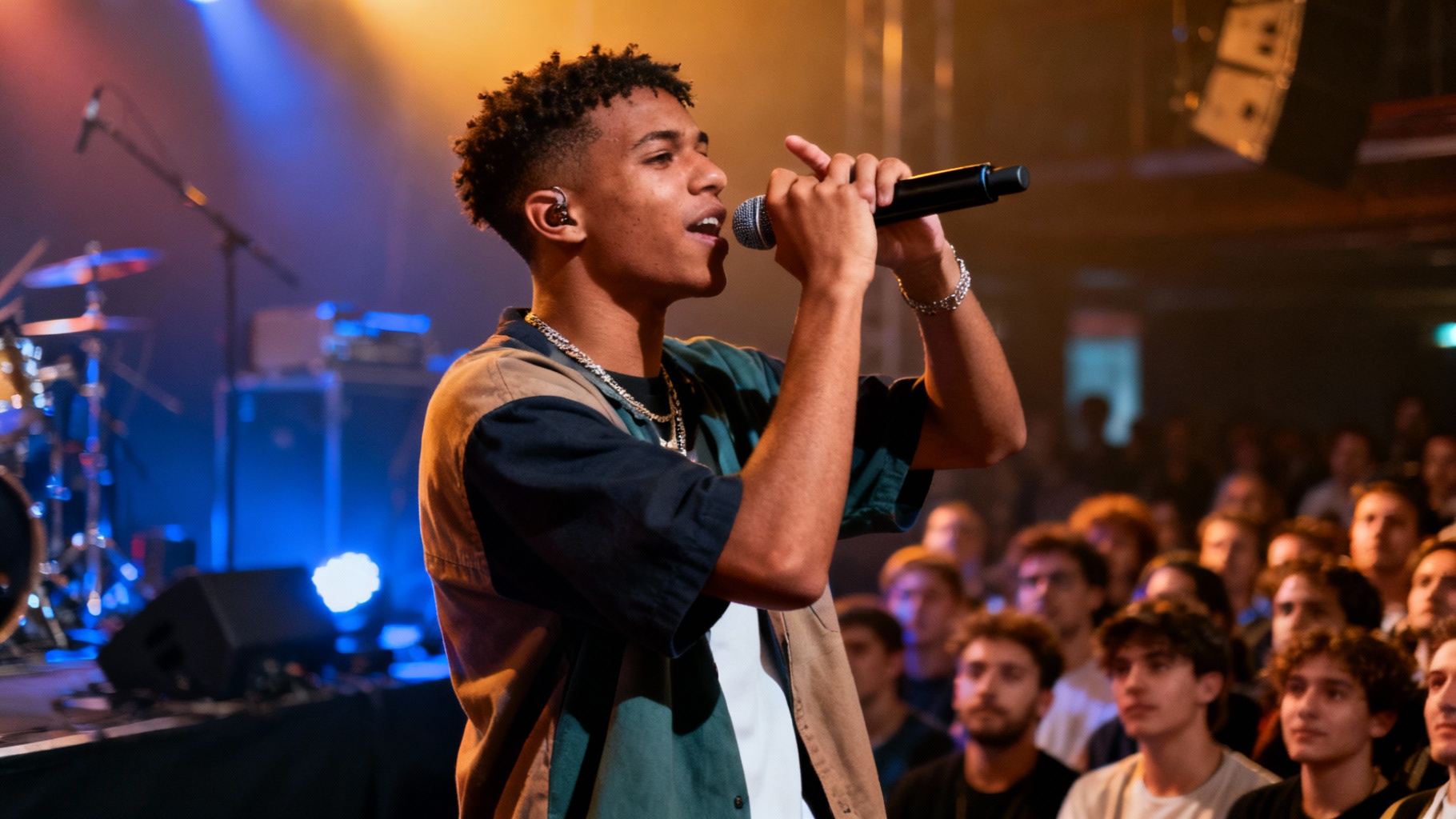 Nekfeu : le jeune prodige du rap français en concert