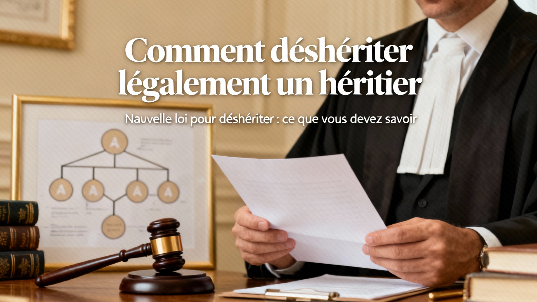 Nouvelle loi pour déshériter : ce que vous devez savoir 1 Comment déshériter légalement un héritier