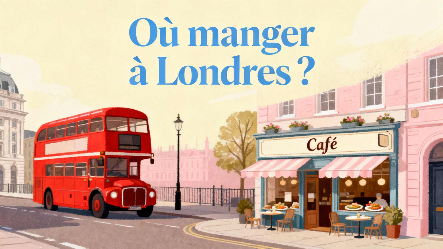 Où manger à Londres ?