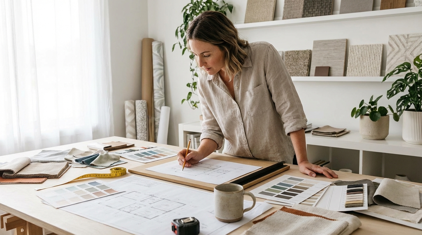 Comment réussir vos études pour devenir décoratrice d'intérieur