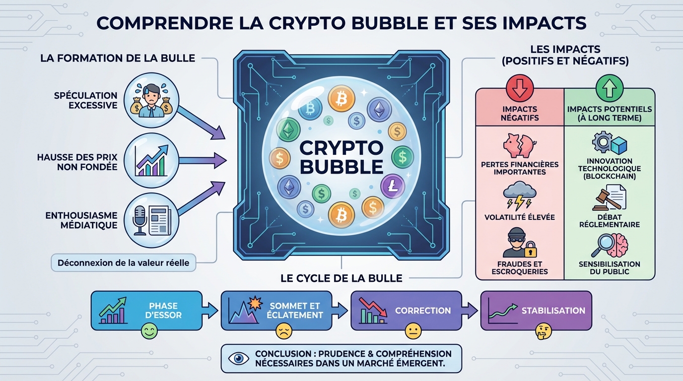 Comprendre la crypto bubble et ses impacts 1 Comment reconnaître une crypto bubble ?