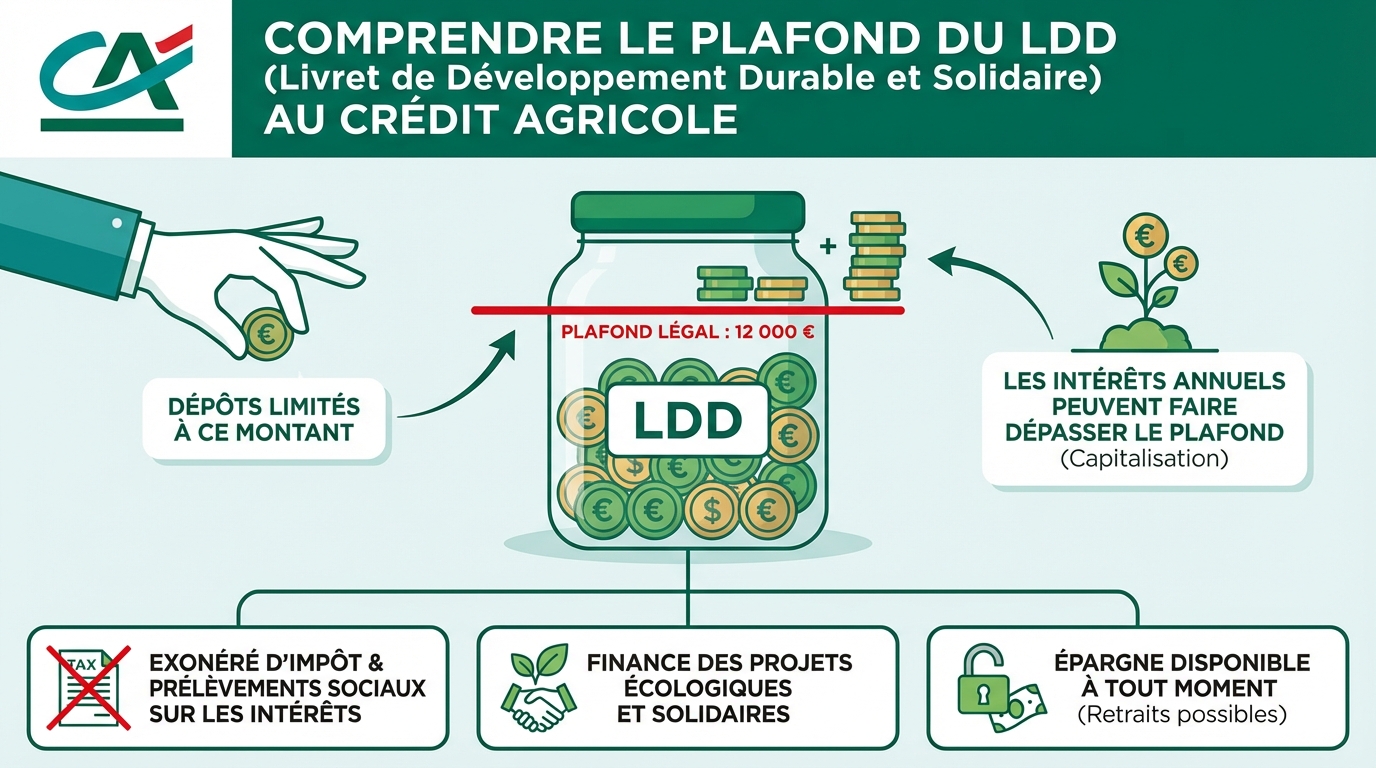 Comprendre le plafond du LDD au crédit agricole 1 Comment optimiser votre épargne avec le LDD ?