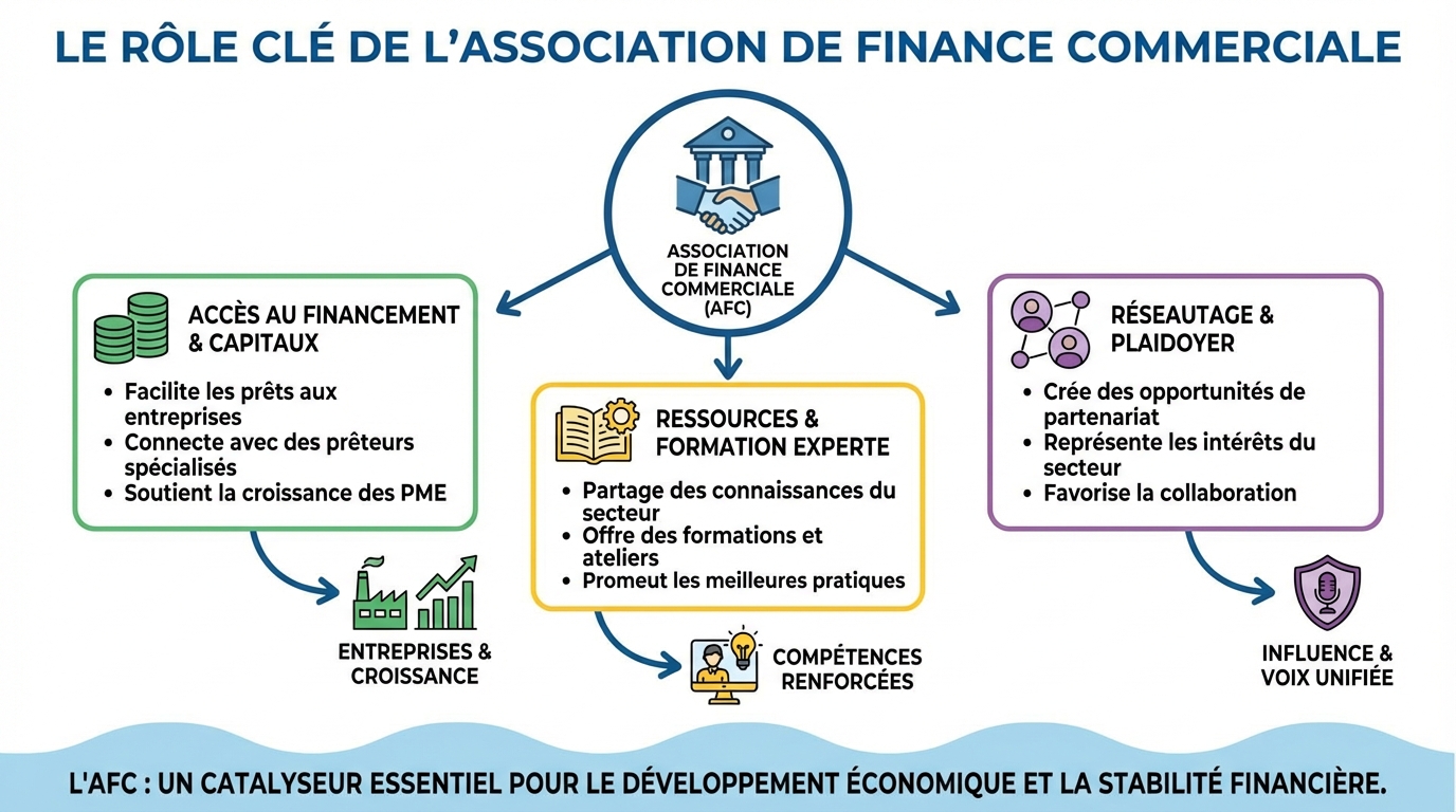 Découvrez le rôle de la commercial finance association 1 Les avantages de l'adhésion à la CFA