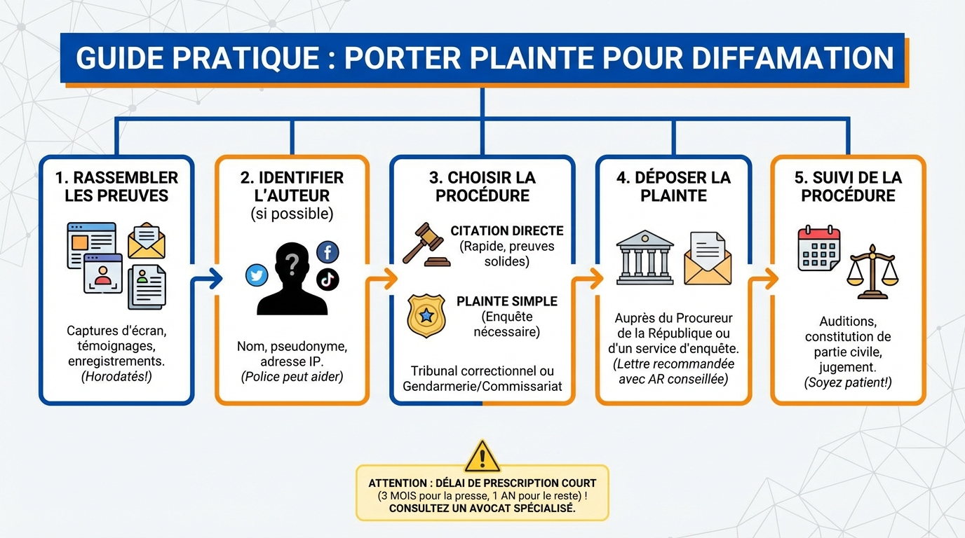 Modèle de plainte pour diffamation