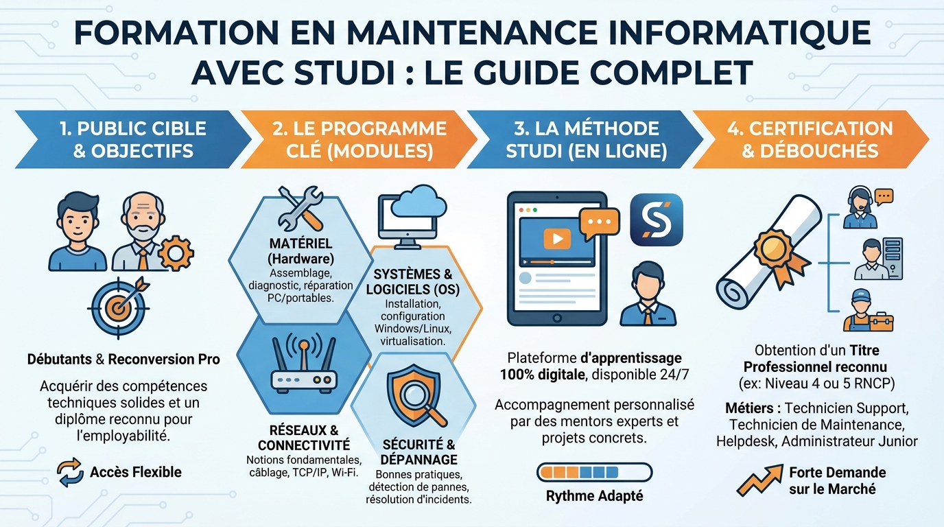 Débouchés professionnels après la formation