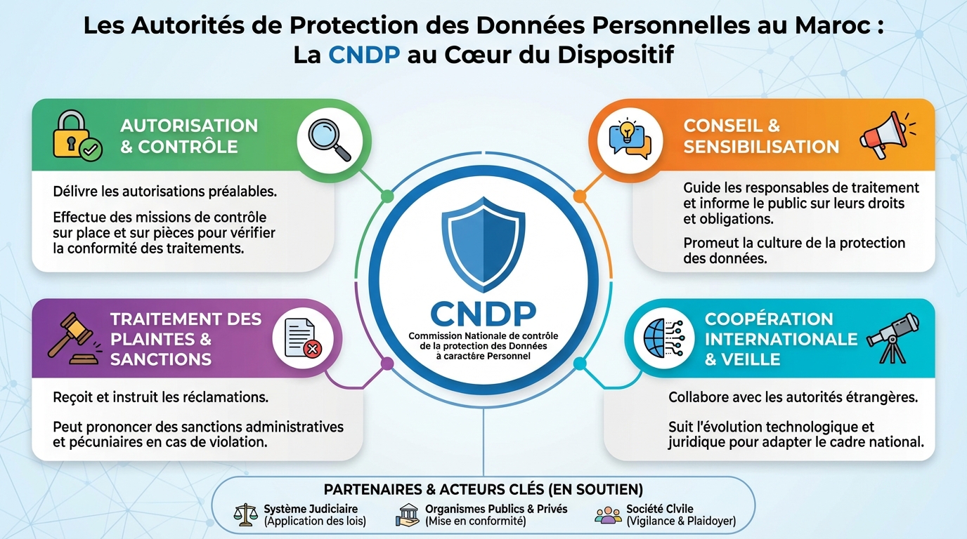 Quelles autorités assurent la protection des données personnelles au maroc ? 1 Autres autorités de protection des données