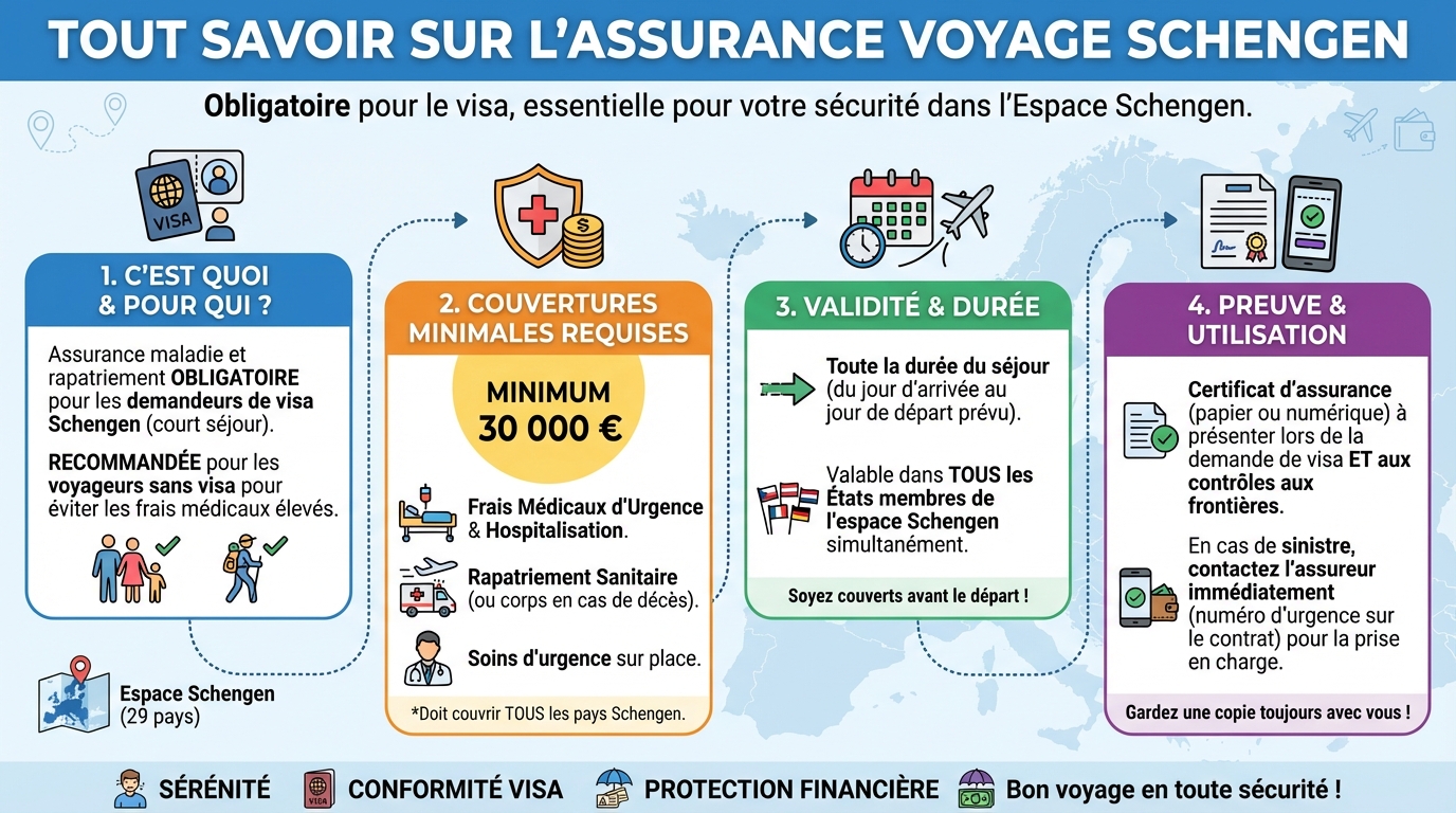 Tout savoir sur l'assurance schengen pour vos voyages 1 Comment choisir son assurance Schengen ?