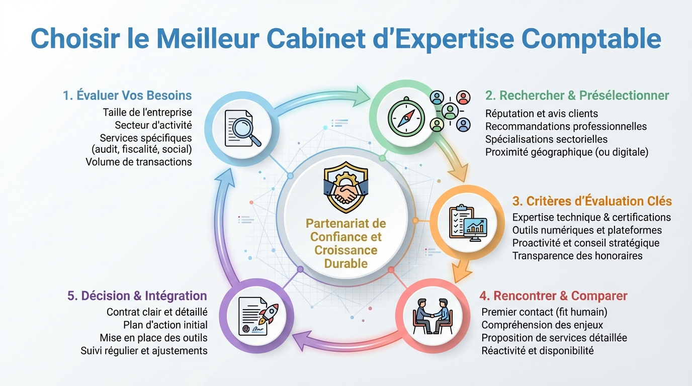 Les services proposés par un cabinet d'expertise comptable
