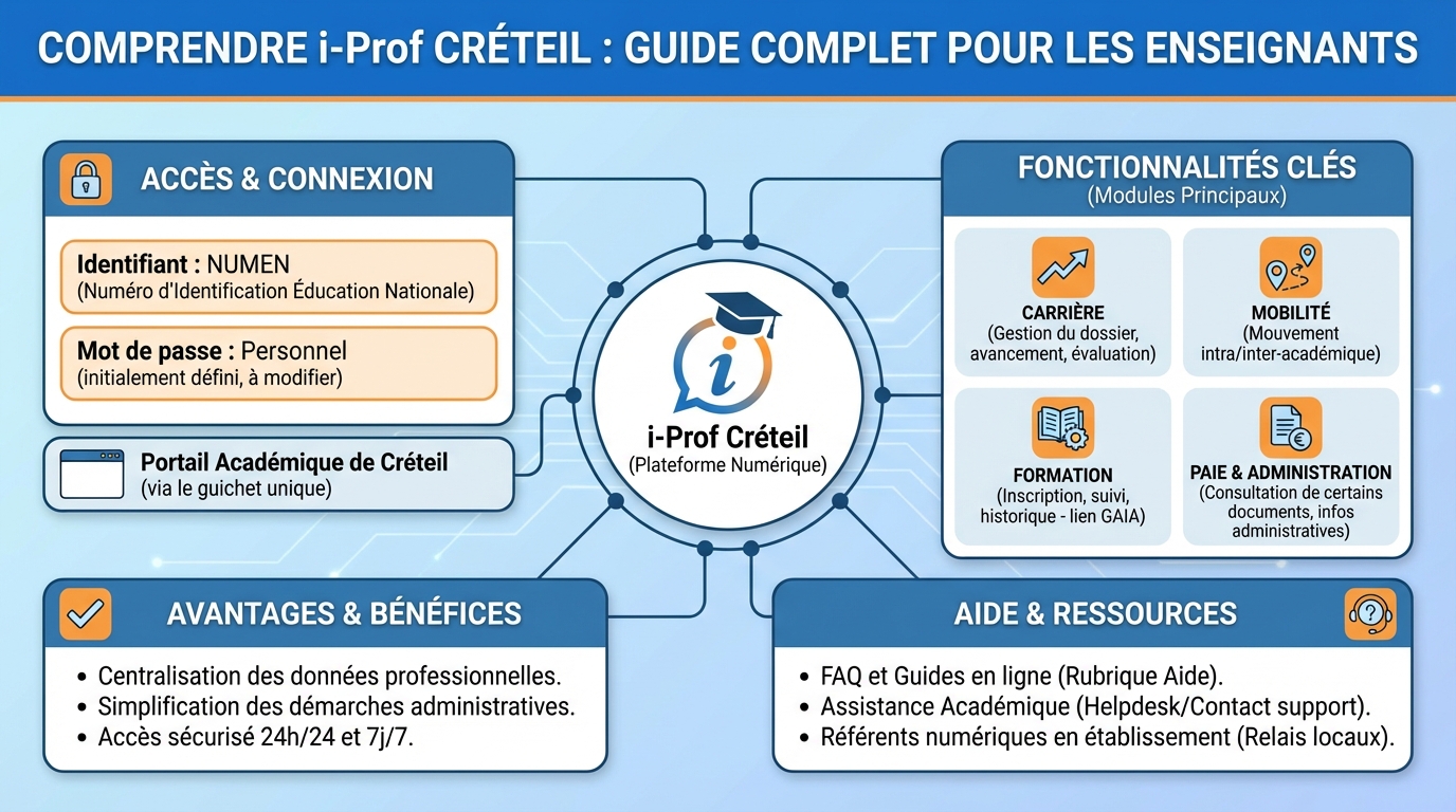 Comment se connecter à i prof ?