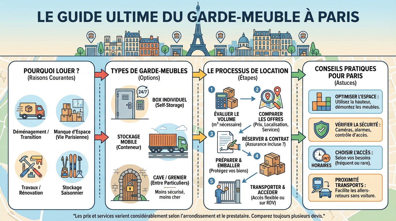Comment choisir le bon garde meuble ?