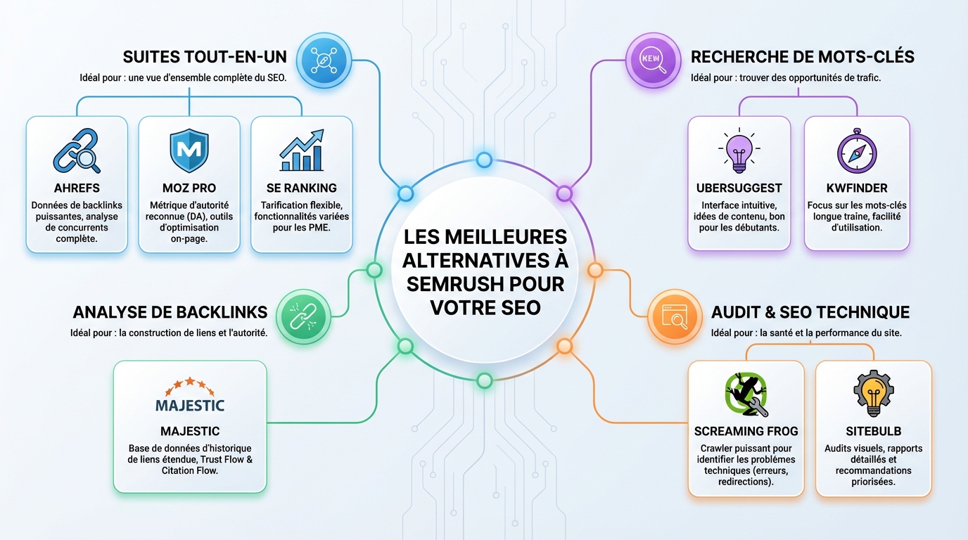 Avantages et inconvénients des alternatives