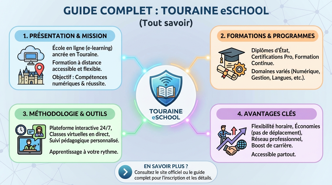 Les avantages de Touraine eSchool