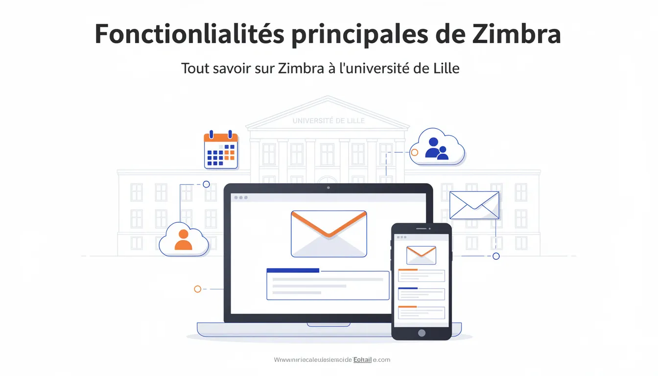 Fonctionnalités principales de Zimbra