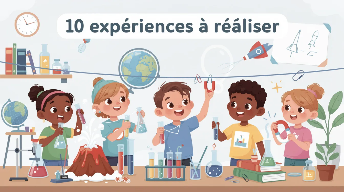10 expériences à réaliser