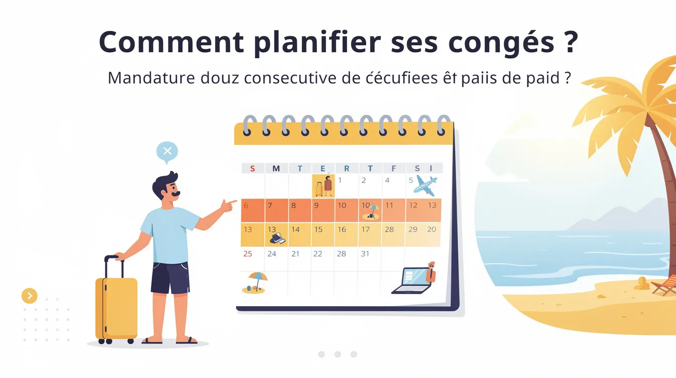 Comment planifier ses congés ?