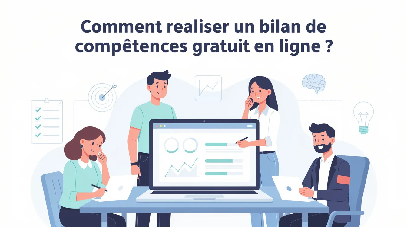 Comment réaliser un bilan de compétences gratuit en ligne ?