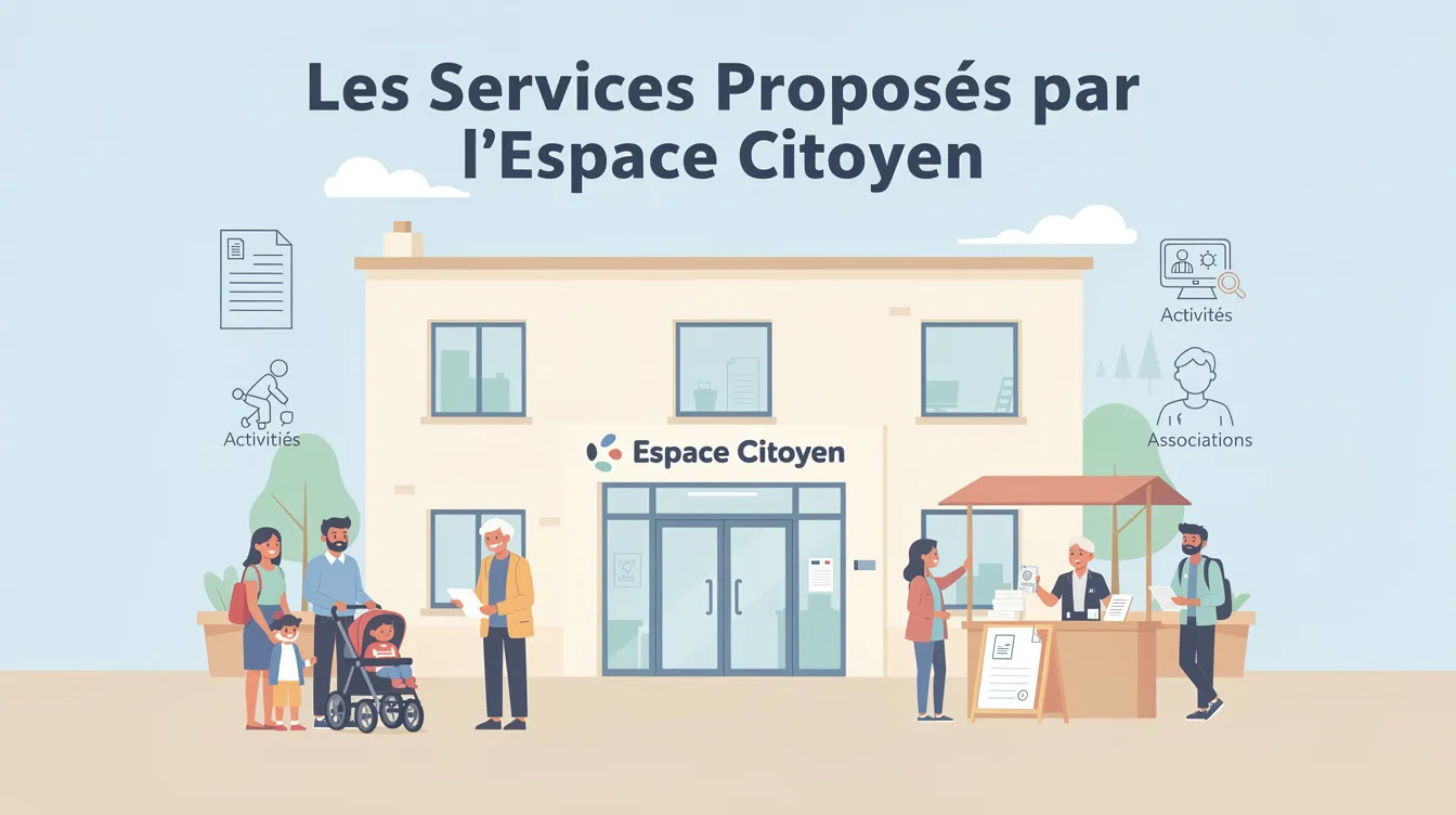 Les Services Proposés par l'Espace Citoyen