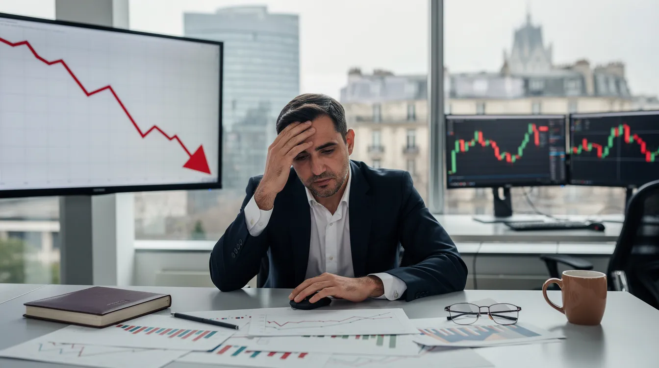 Pourquoi l'action du crédit agricole est en baisse ?