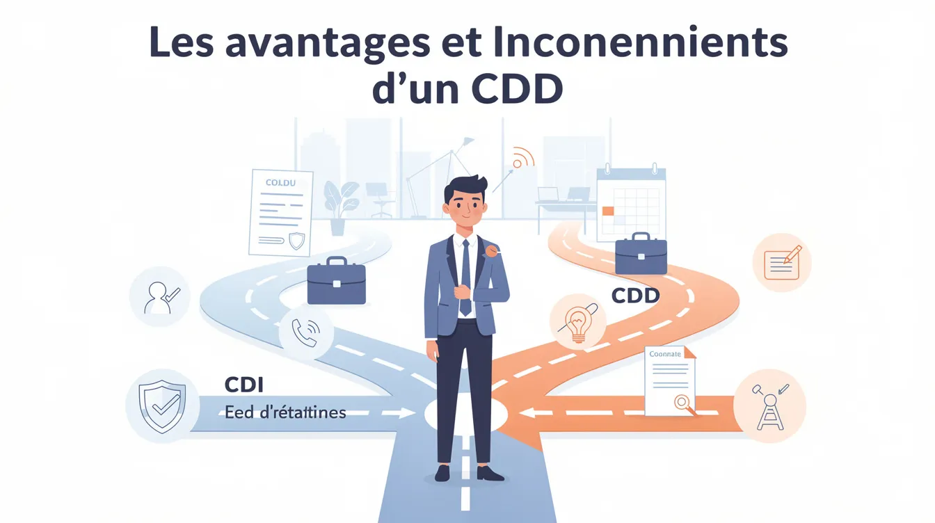 Les avantages et inconvénients d'un CDD