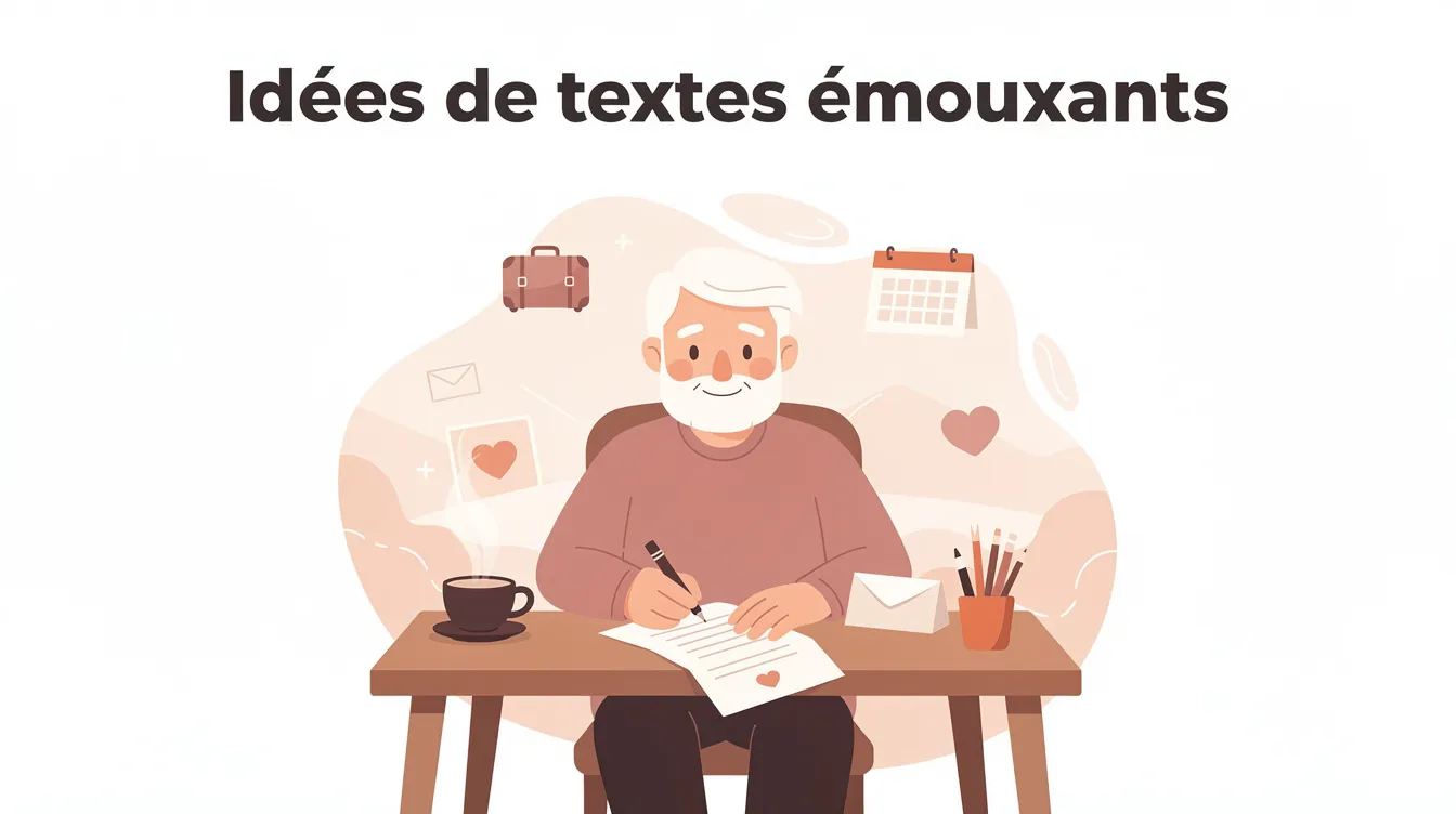 Idées de textes émouvants